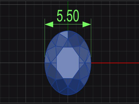Pear and round cut diamond three stone ring 3Dプリントモデル