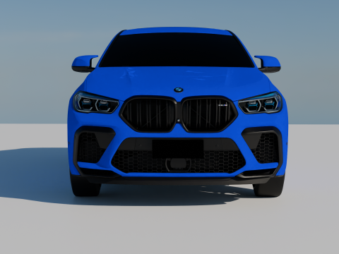 2022 X6M competition Model 3D