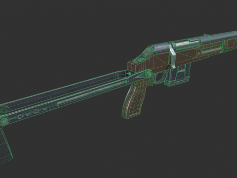 TOZ-106 Shotgun 3D 모델