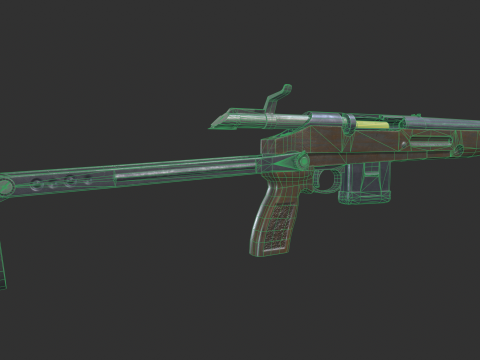 TOZ-106 Shotgun 3D 모델