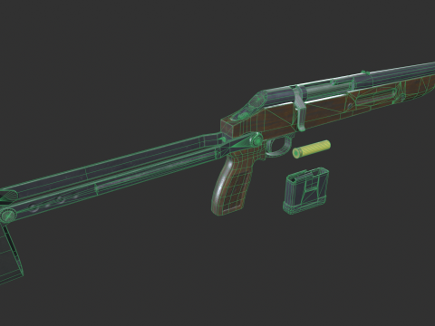 TOZ-106 Shotgun 3D 모델