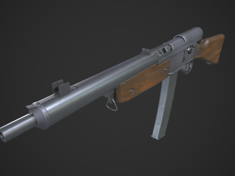 Volkssturmgewehr 3D Model