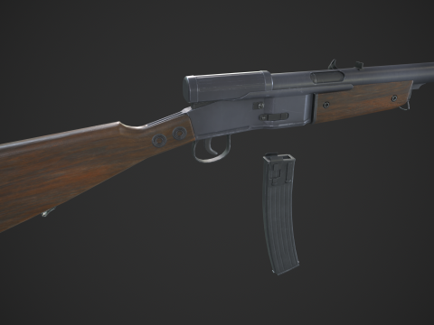 Volkssturmgewehr 3D Model