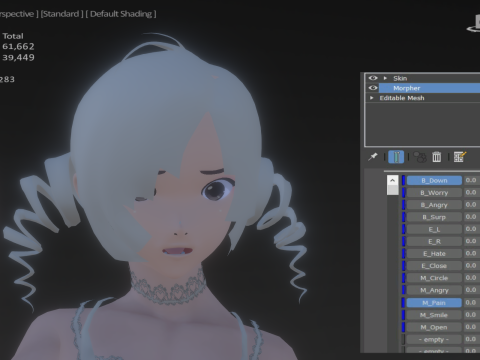 3DsMax Biped model PS3 gmae Cathrine cosplay Modèle 3D