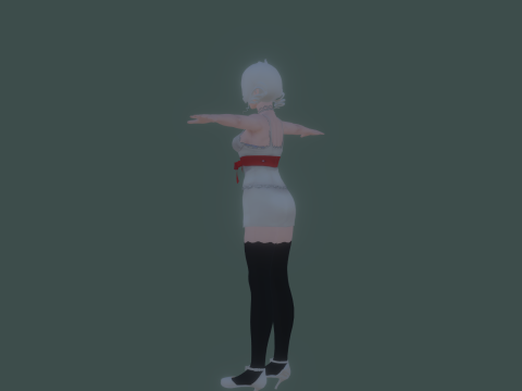 3DsMax Biped model PS3 gmae Cathrine cosplay Modèle 3D