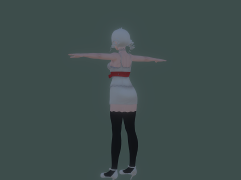 3DsMax Biped model PS3 gmae Cathrine cosplay Modèle 3D