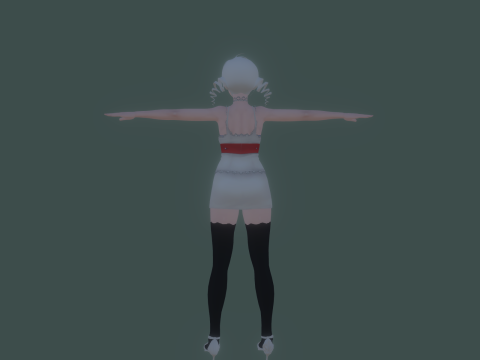 3DsMax Biped model PS3 gmae Cathrine cosplay Modèle 3D