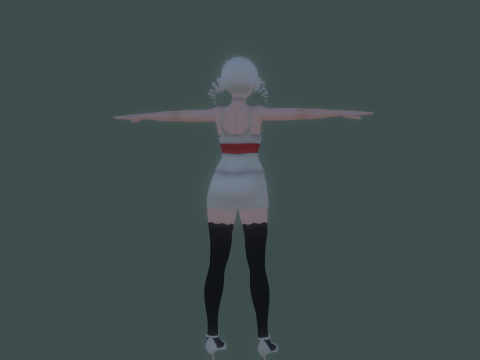 3DsMax Biped model PS3 gmae Cathrine cosplay Modèle 3D