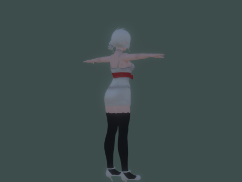 3DsMax Biped model PS3 gmae Cathrine cosplay Modèle 3D