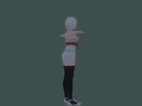 3DsMax Biped model PS3 gmae Cathrine cosplay Modèle 3D