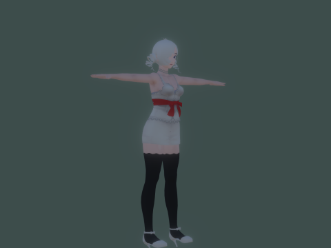 3DsMax Biped model PS3 gmae Cathrine cosplay Modèle 3D