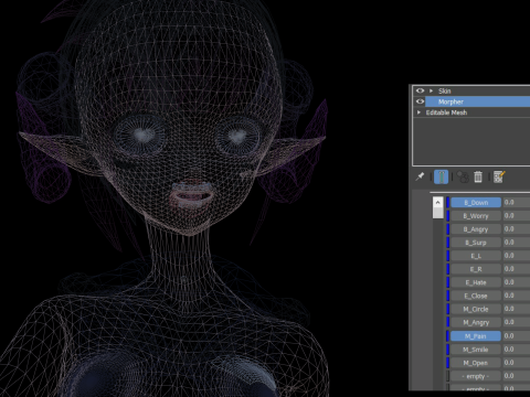 3DsMax Biped model Vilinyla Model 3D