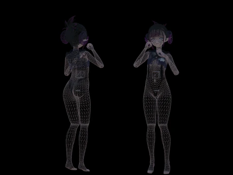 3DsMax Biped model Vilinyla 3D Model