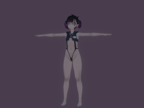 3DsMax Biped model Vilinyla Model 3D
