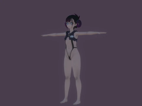 3DsMax Biped model Vilinyla 3D Model