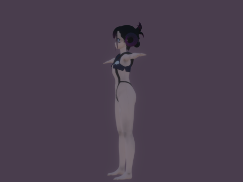 3DsMax Biped model Vilinyla Model 3D