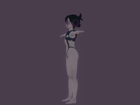 3DsMax Biped model Vilinyla 3D Model