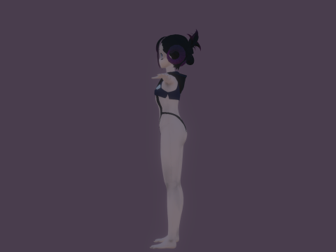 3DsMax Biped model Vilinyla Model 3D