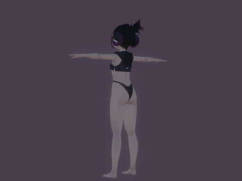 3DsMax Biped model Vilinyla 3D Model