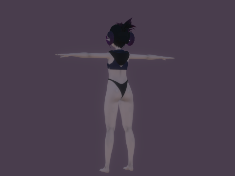 3DsMax Biped model Vilinyla Model 3D