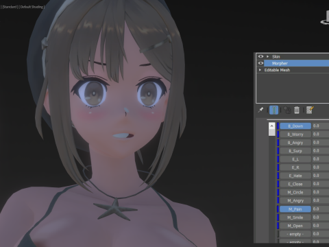 3DsMax Biped model StoutReisalin 3D Model