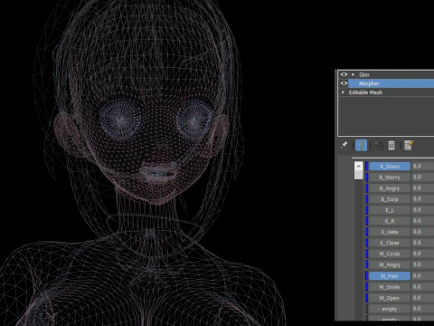 3DsMax Biped model StoutReisalin 3D Model