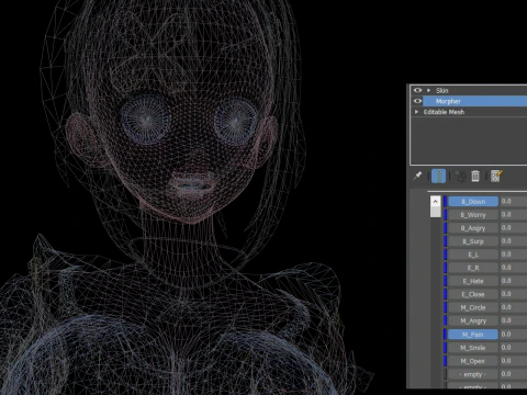 3DsMax Biped model StoutReisalin 3D Model