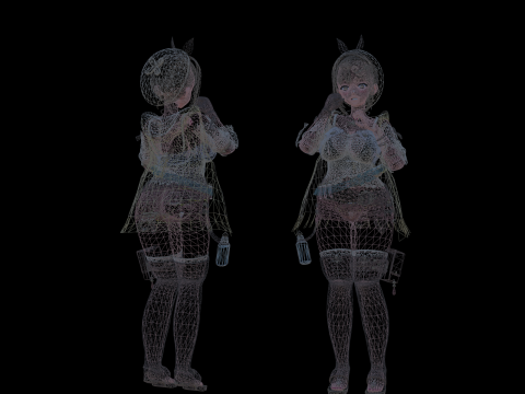 3DsMax Biped model StoutReisalin 3D Model