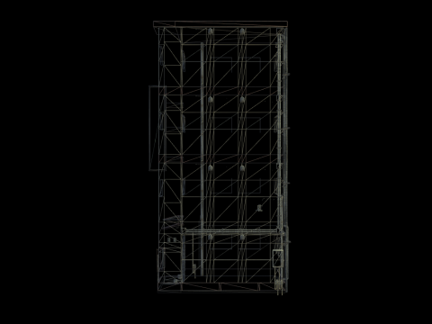Japan Street Building - Heisei style 3D Model