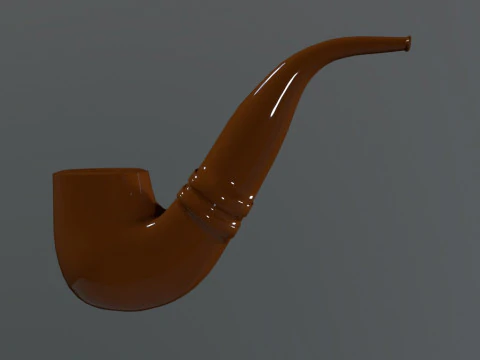 Курительная трубка 3D Модель