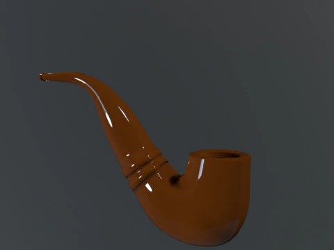 Smoking pipe 3D Model