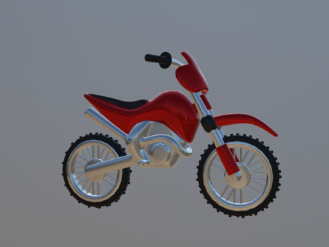 Sport-bike 3D मॉडल