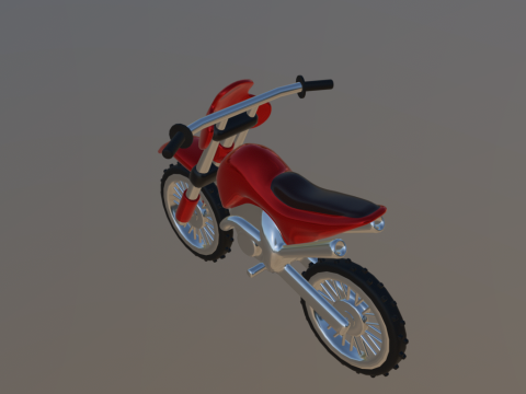 Sport-bike Modèle 3D