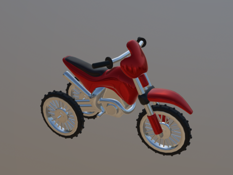Sport-bike Modèle 3D