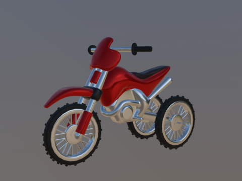 Sport-bike Modèle 3D