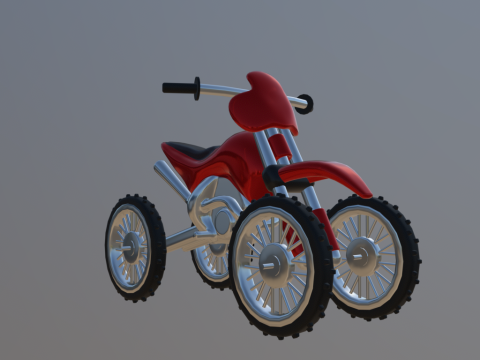 Sport-bike Modèle 3D