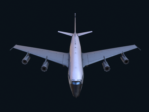 Asset - Army - Boeing RC 135 3D MODEL REALISTIC Model 3D