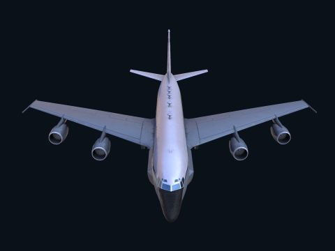 Asset - Army - Boeing RC 135 3D MODEL REALISTIC Model 3D