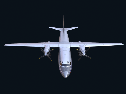 Asset - Army - AN 26 Curl Realistic Modelo 3D