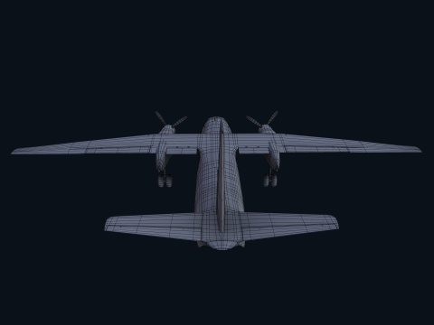 Asset - Army - AN 26 Curl Realistic Modelo 3D