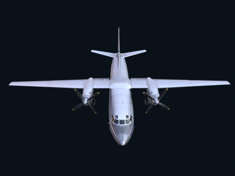 Asset - Army - AN 26 Curl Realistic Modelo 3D