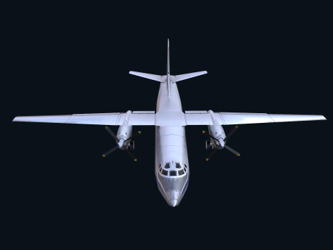 Asset - Army - AN 26 Curl Realistic Modelo 3D