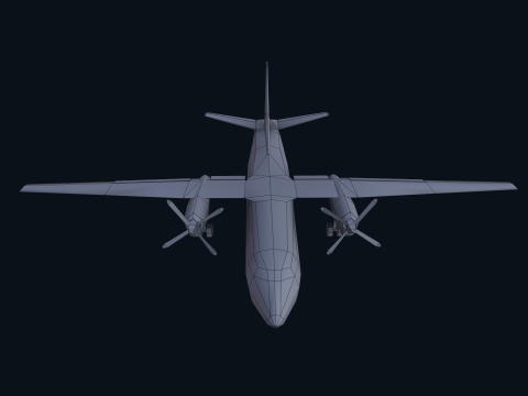 Asset - Army - AN 26 Curl Realistic Modelo 3D
