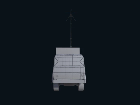 Asset - Army - Krasukha 4 EW System - 02 Realistic 3D Model