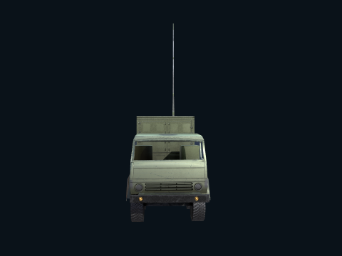 Asset - Army - Krasukha 4 EW System - 02 Realistic 3D Model