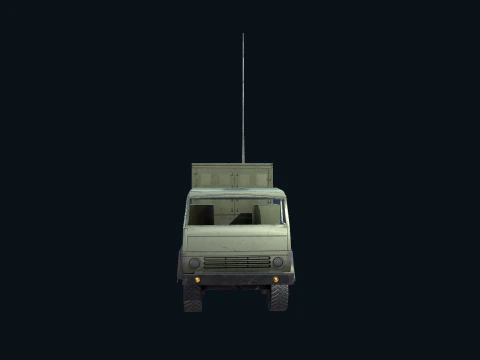 Asset - Army - Krasukha 4 EW System - 02 Realistic 3D Model
