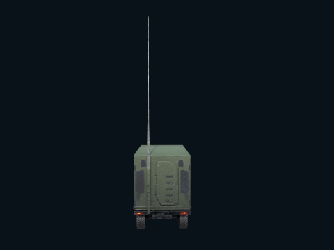 Asset - Army - Krasukha 4 EW System - 02 Realistic 3D Model