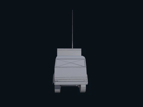 Asset - Army - Krasukha 4 EW System - 02 Realistic 3D Model