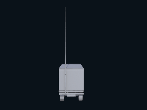 Asset - Army - Krasukha 4 EW System - 02 Realistic 3D Model