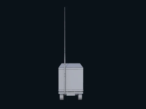 Asset - Army - Krasukha 4 EW System - 02 Realistic 3D Model